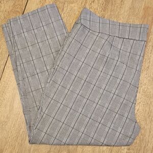 Terra & Sky Plaid Skinny Pants - Stretch 20w-22w